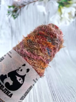 Пряжа  декоративная с ворсом