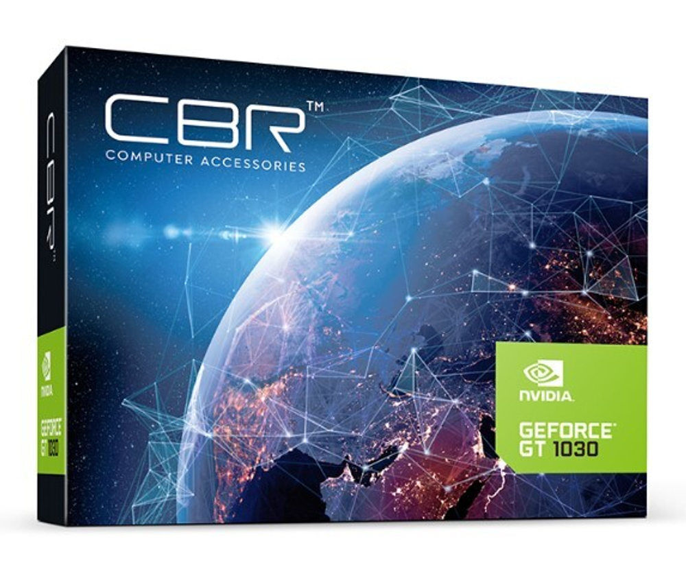 Видеокарта PCI-E CBR GeForce GT 1030 Transformer (VGA-MSGT1030-2G-RTL)