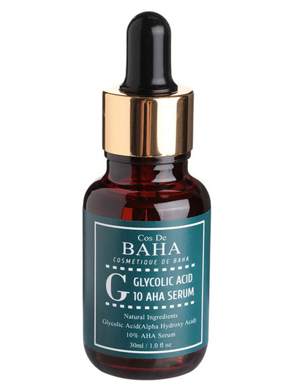 Cos De BAHA Сыворотка для лица c гликолевой кислотой для проблемной кожи / Glycolic Acid 10 AHA Serum, 30мл