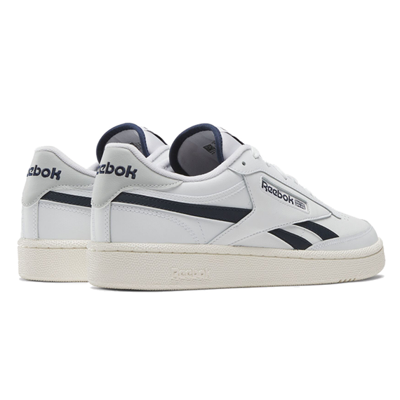 Кроссовки reebok Club C Series для скейтборда Низкие Белые черные кроссовки