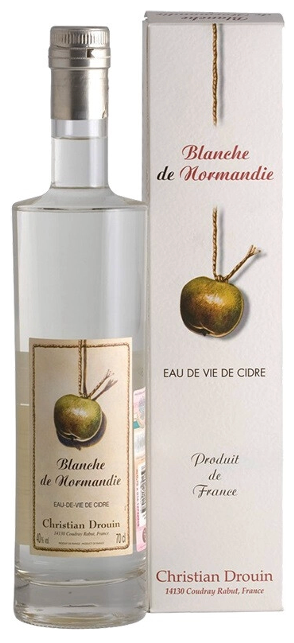 Кальвадос Christian Drouin Blanche de Normandie, 0.7 л