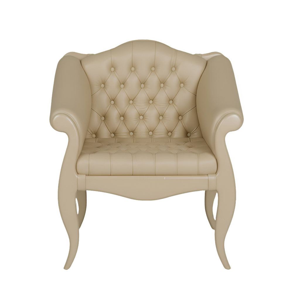 Кресло Марсель Айвори Беж