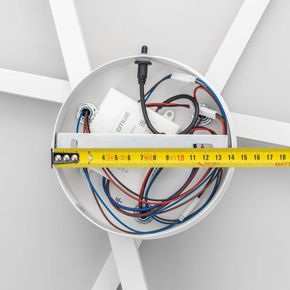 Citilux Стиг CL203130 LED Люстра потолочная с пультом Белая