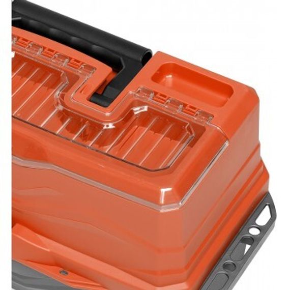 Ящик для снастей NISUS Tackle Box трехполочный оранжевый (N-TB-3-O)