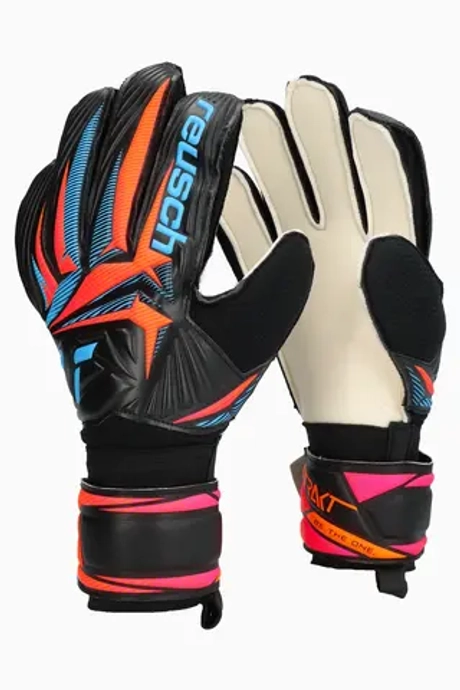 Вратарские перчатки Reusch Attrakt Solid - черный