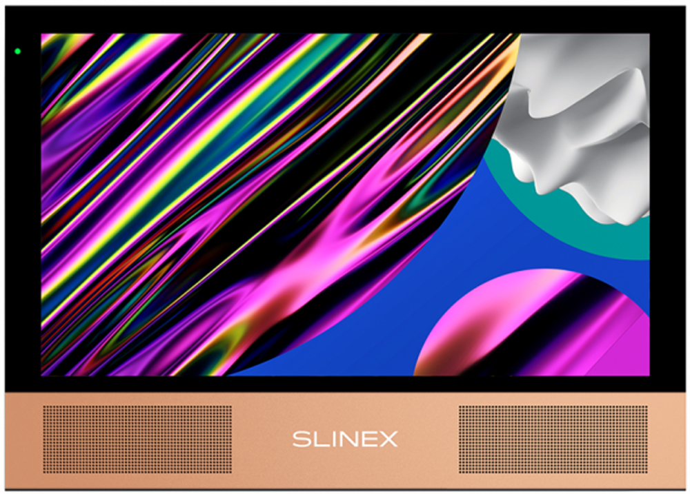 Видеодомофон  Slinex Sonik 7 (Black+Pink Gold)