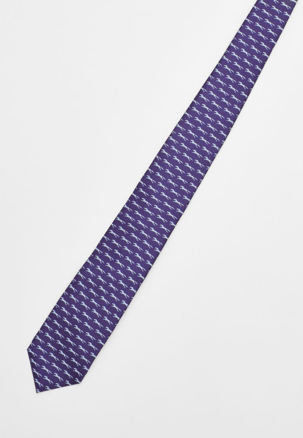 Галстук из шелка ARGYMAQTAR BLUE-WHITE