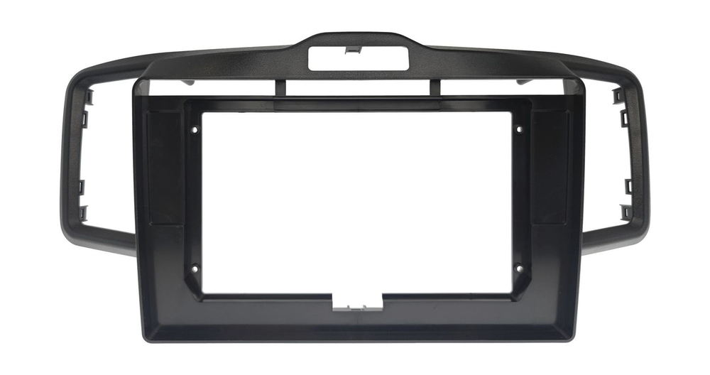 Комплект рамки с разъёмами 10" Honda Freed 1 2008-2016, Freed Spike(чёрная, планшет снизу) - Car-Smart 9518F2