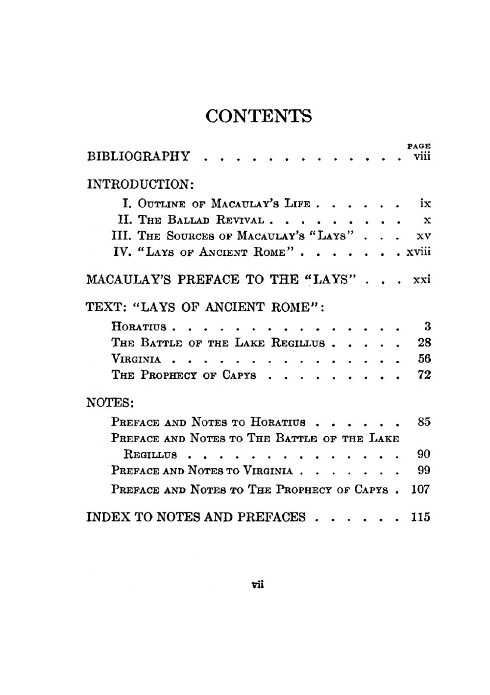 Lays of ancient Rome | Thomas Babington Macaulay