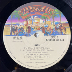 Винтажная виниловая пластинка LP Kiss Dressed To Kill (Japan 1977) (Obi) Casablanca