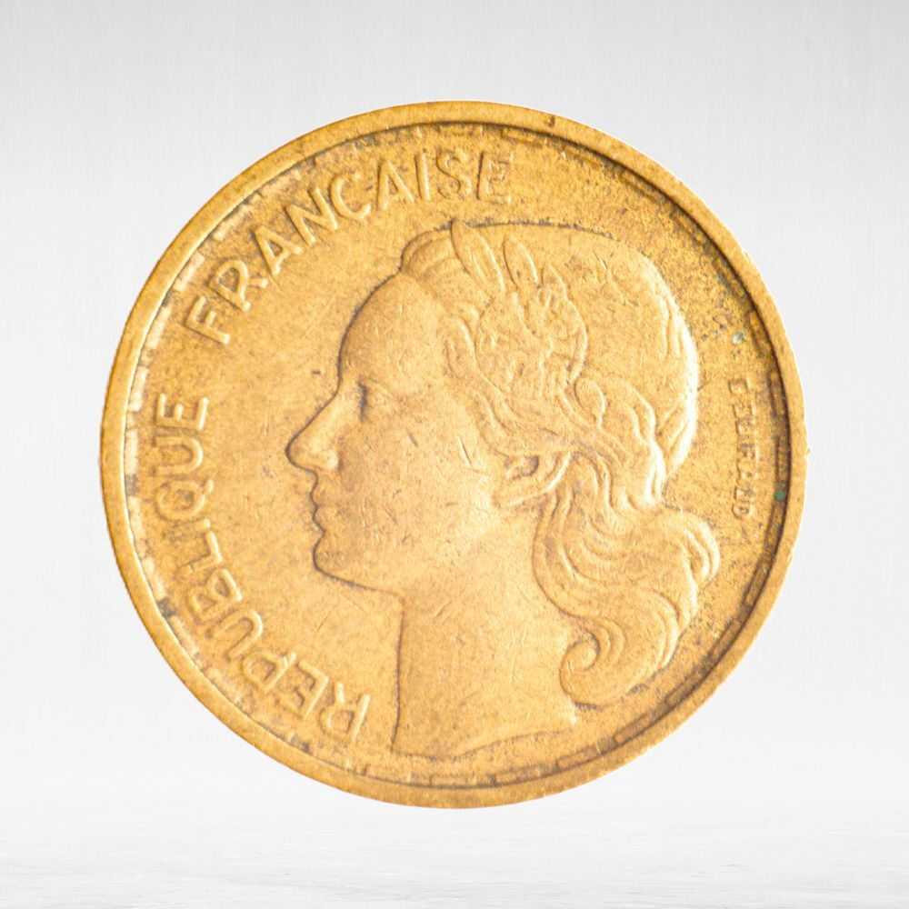 France, 10 Francs 1951 - Guiraud, B, VF
