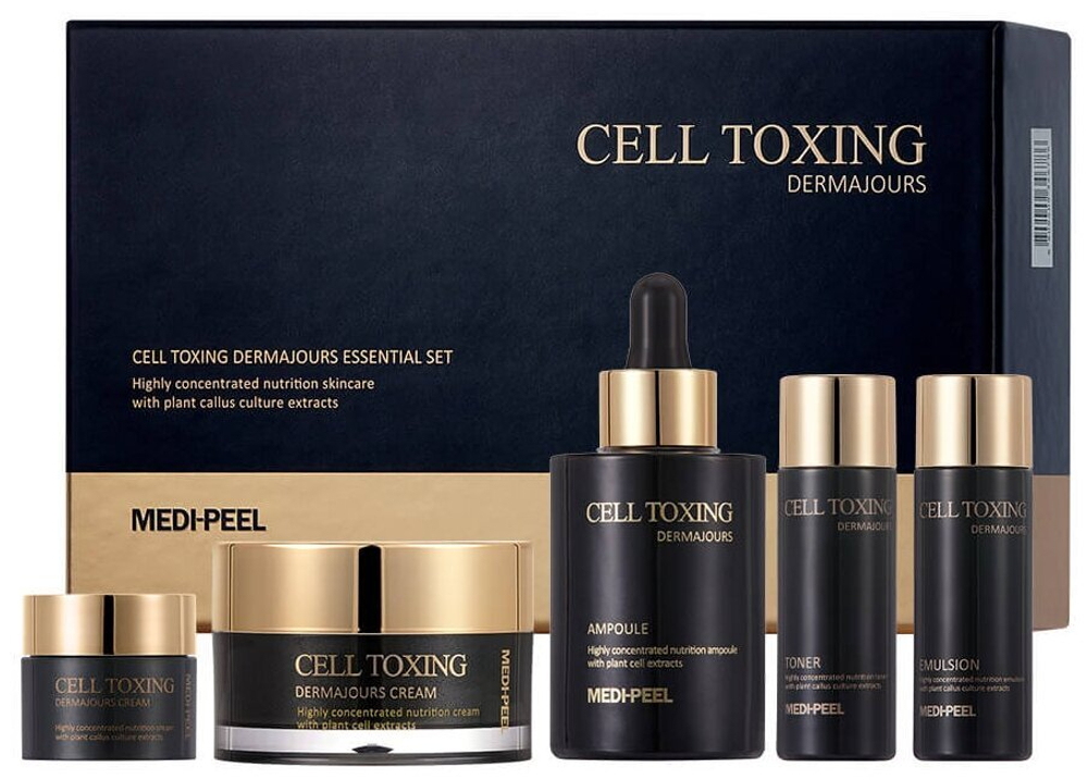 Омолаживающий набор со стволовыми клетками MEDI-PEEL Cell Toxing Dermajours Essential Set (100+50+30*2+10 мл.)