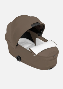 Cybex Priam 5 Style, в цвете Coconut Brown (шасси Rose Gold) + автокресло Cybex Cloud T