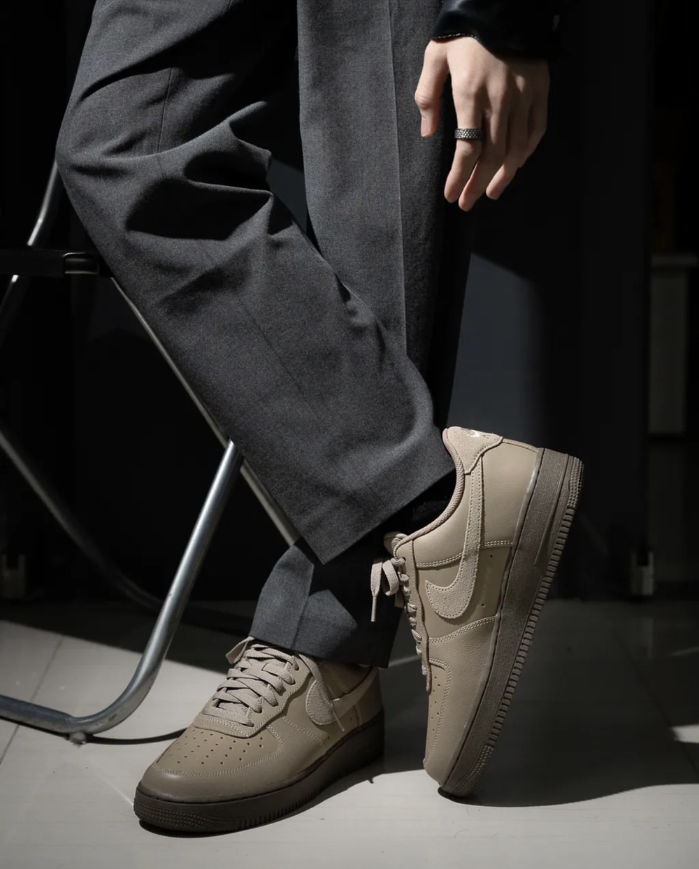 Кроссовки Nike Air Force 1 Low LV8 «Khaki Olive»