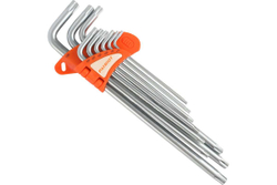 Набор ключей PATRIOT SKТ-9EL, TORX, экстра длинные, T10-T50, CRV, 9 шт 350002005