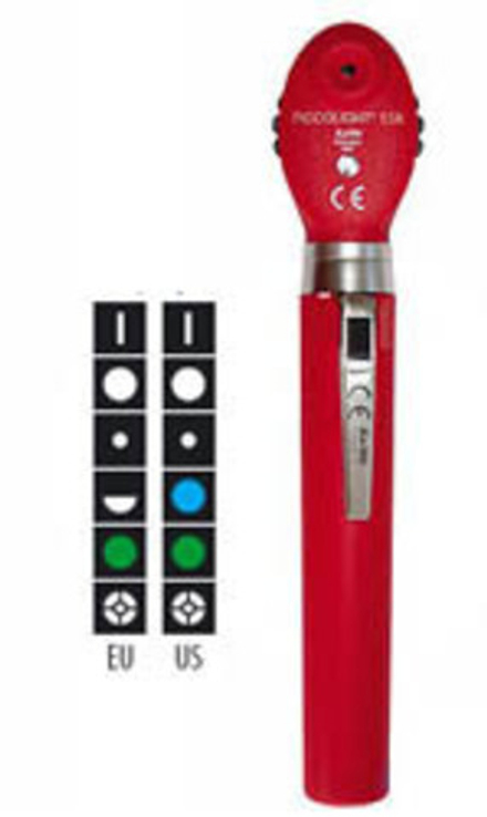 01.23561.021 /.231 / .261 (27600-27606) Офтальмоскоп ПИККОЛАЙТ E56 (черный, синий, серый)