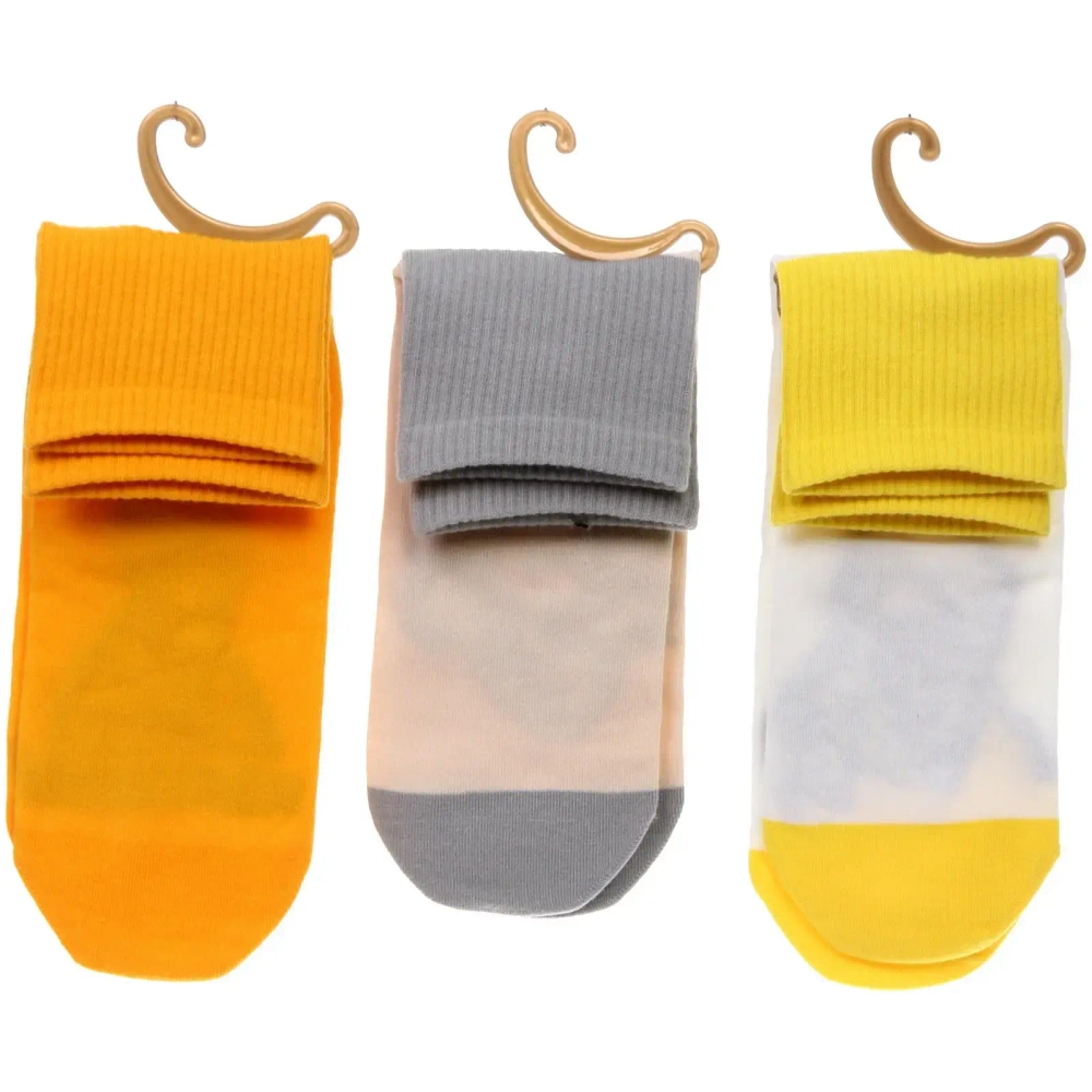 Носки женские «ARTE - Персона» укороченные, с рисунком, микс