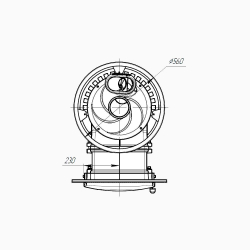 Банная печь «Атмосфера L сетка нержавейка