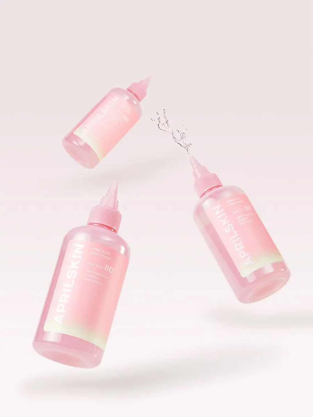 APRILSKIN Успокаивающий и себорегулирующий тонер с розовым алоэ и ниацинамидом Pink Aloe Vita Toner 250 мл