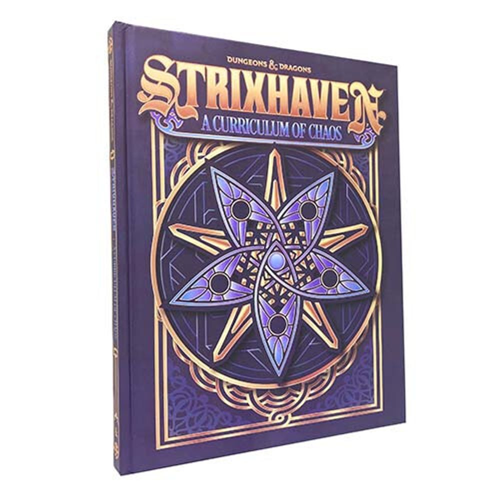 Книга приключений D&amp;D Strixhaven: Curriculum of Chaos (альтернативная обложка)