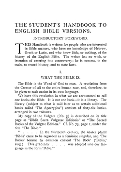 English Bible versions | Henry Barker