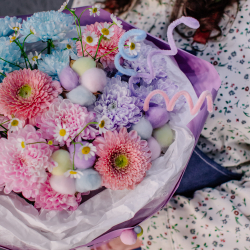 106. Дофаминовый букет в пастельных оттенках