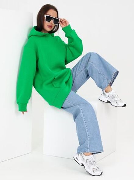 Твин - худи утепленная зеленый Iv-capriz