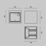 Архитектурная подсветка Outdoor O572WL-L20W3K