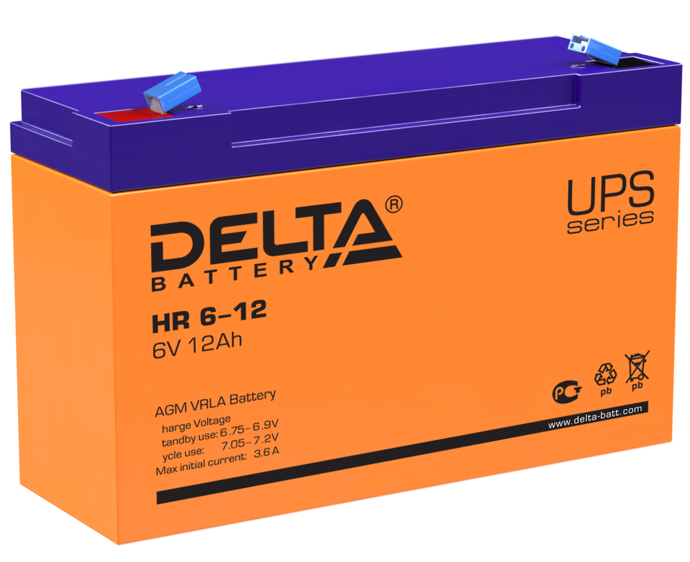 Батарея  Delta HR 6-12