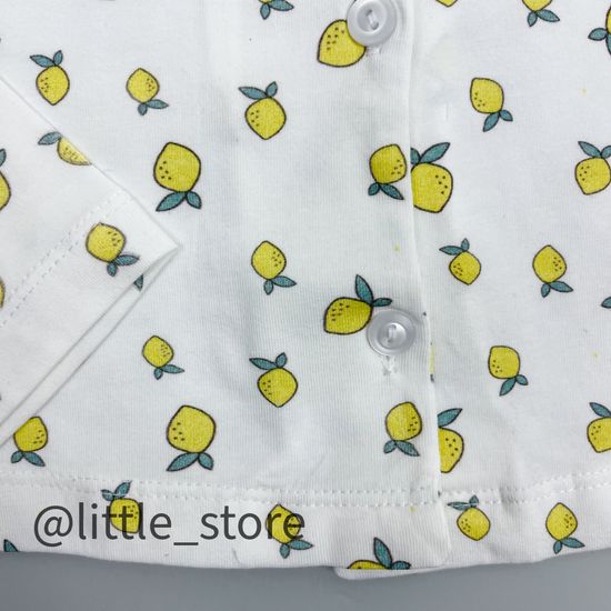 Пижама хлопковая "Лимончики"
