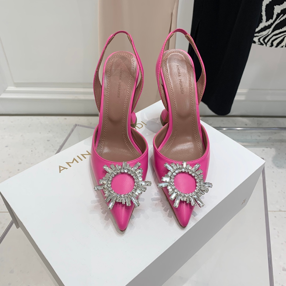 Amina Muaddi Pumps