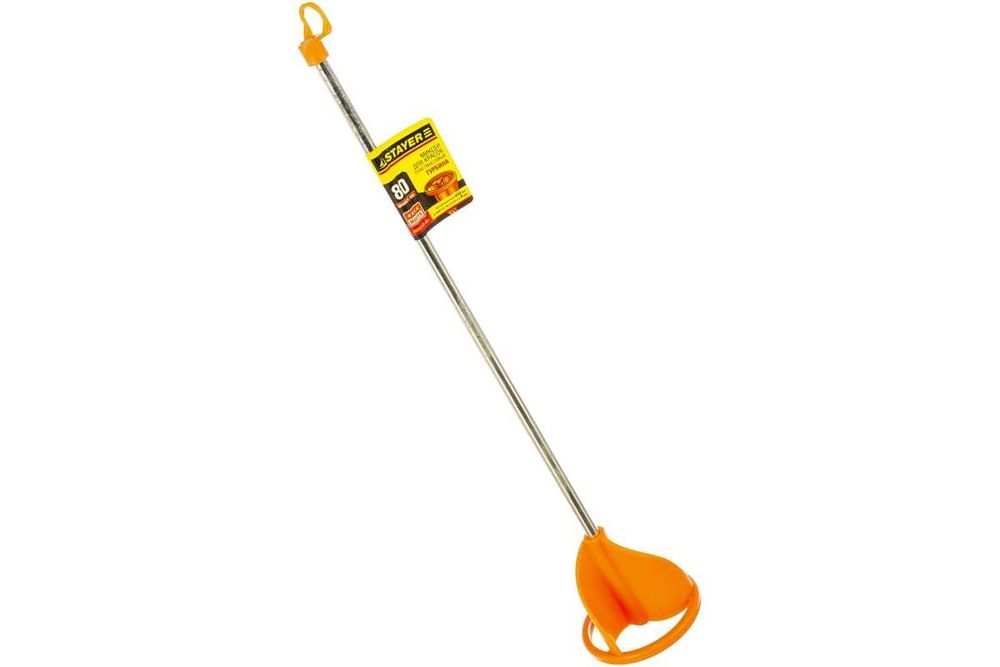 Миксер STAYER для красок пластмассовый тип "турбина" 8 мм