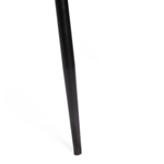 Стул BREEZE (mod. JSC-58) Велюр/металл , 44 х 53 х 86 см, Dark grey (темно-серый) HLR24 / черный