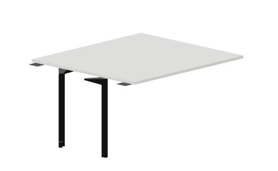 Стол для совещаний 140х126х75см (толщина столешницы 2,5см) - приставной элемент