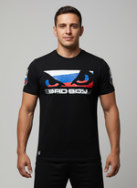 Футболка Bad Boy World RUSSIA черная