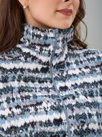 Костюм с брюками КБ-184/серый-акварель