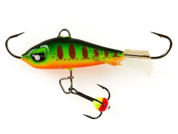 Балансиры Lucky John 3шт набор 3 MIX окуневый 2 с тройниками