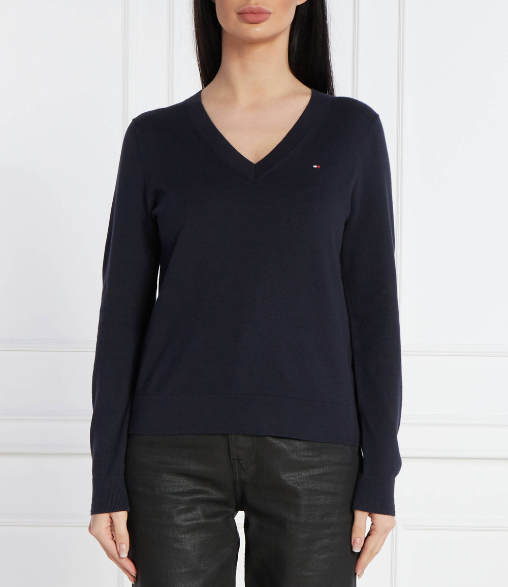 Свитер Tommy Hilfiger - темно-синий(WW0WW42049)