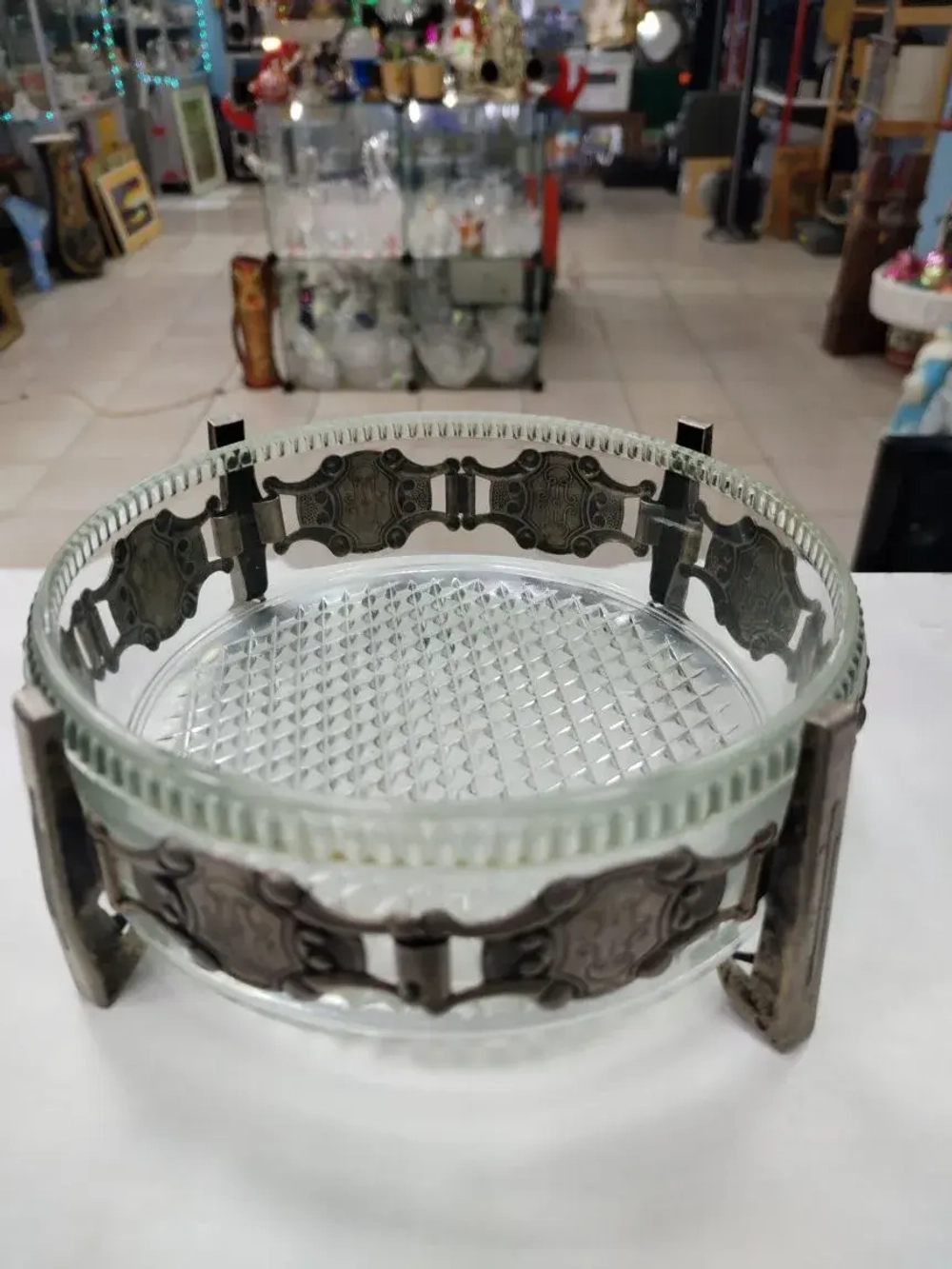 Конфетница винтажная скандинавская.СССР