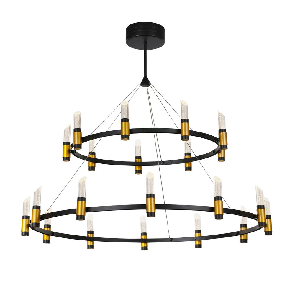 Люстра MD18001040-21A gold/black