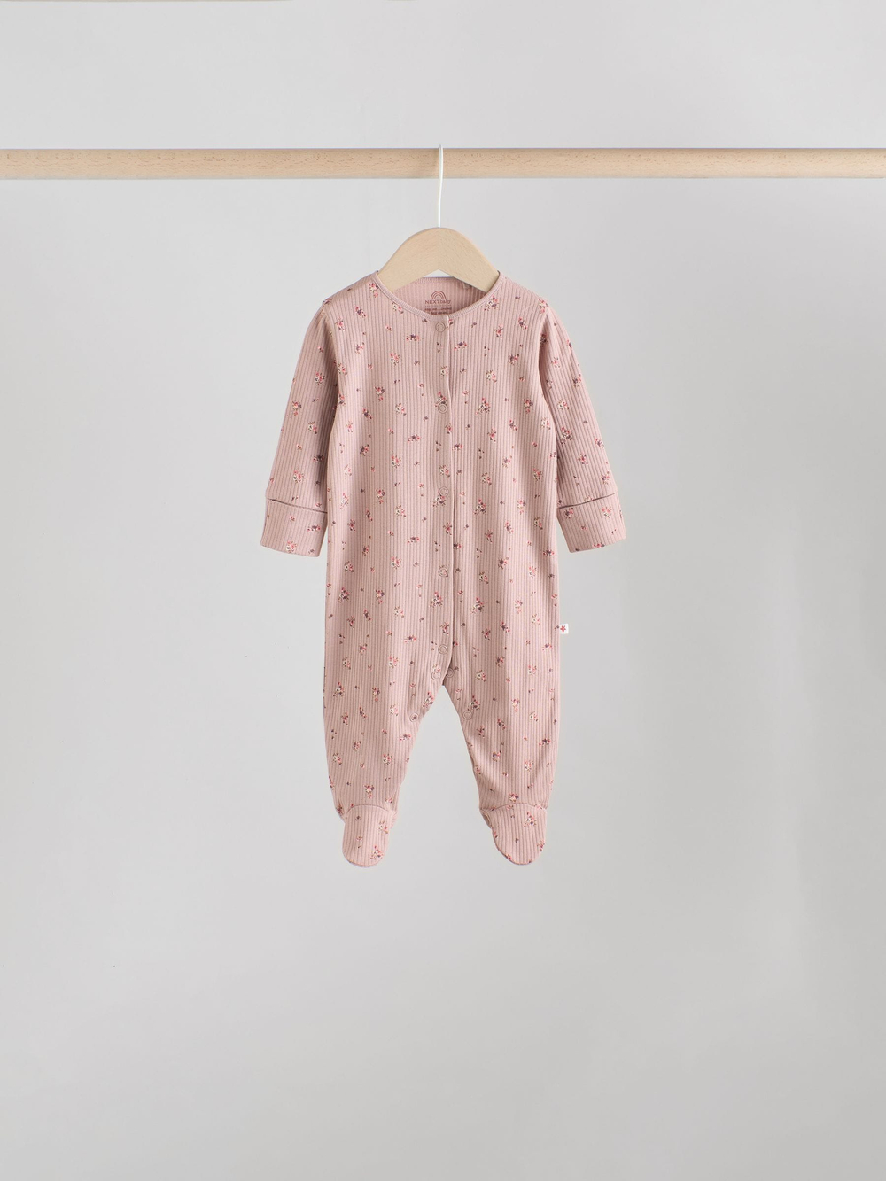 Комбинезон / Cлип для малышей Next F34-055, 5 шт., Розовый, Молочный