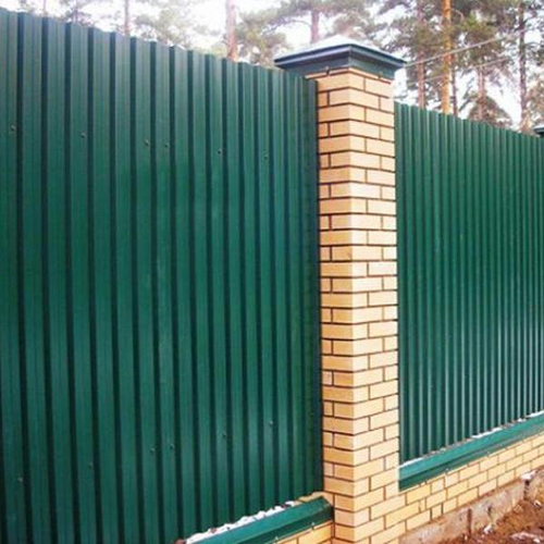 Профлист С-8 Металл 0,45мм RALL 6005 Зеленый мох