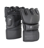 Перчатки ММА BoyBo Stain BGM311, Флекс, черный