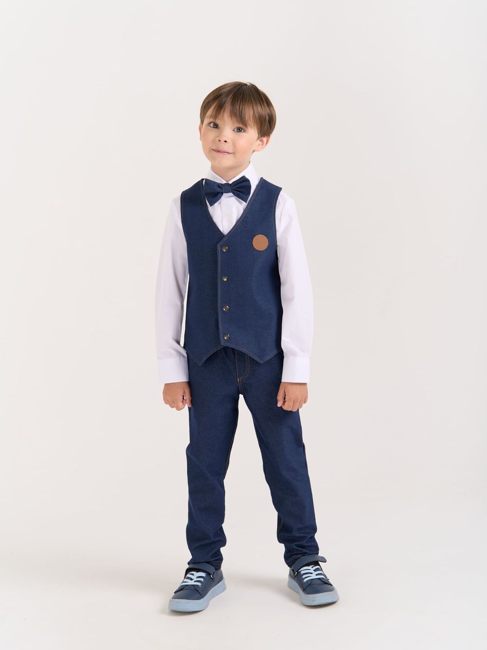 Жилет из джинскота "Джинс"