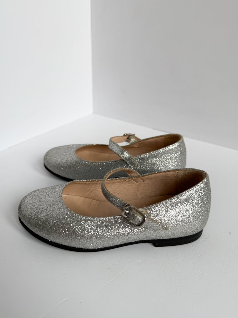 Серебристые туфли Il Gufo, 24