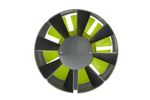 Вытяжной канальный вентилятор profan inline 190 м3/час, 125 мм, вид сзади на крыльчатку вентилятора