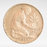 Germany, 50 Pfennigs, 1983, (Hamburg Mint - "J"), VF