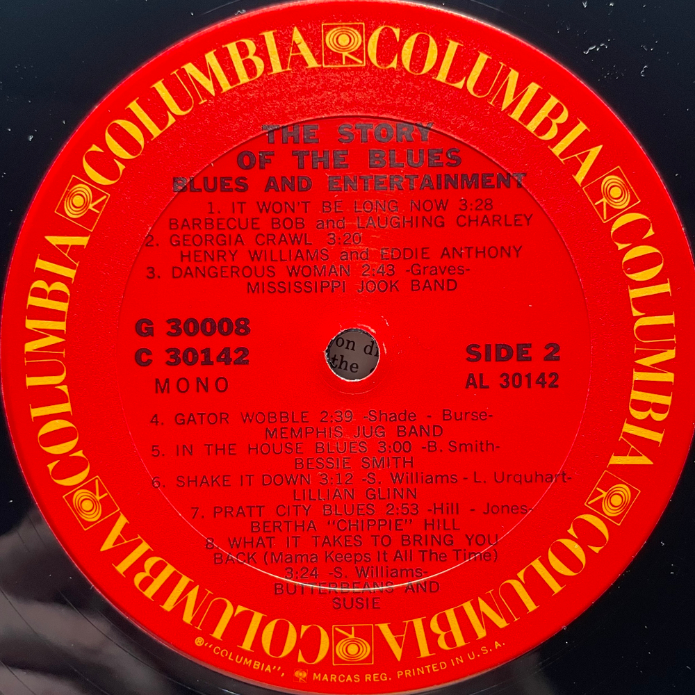 Сборник The Story Of The Blues 2LP (США 1970г.)