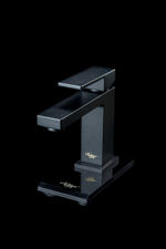 Cмеситель для умывальника Qubic Matt Black