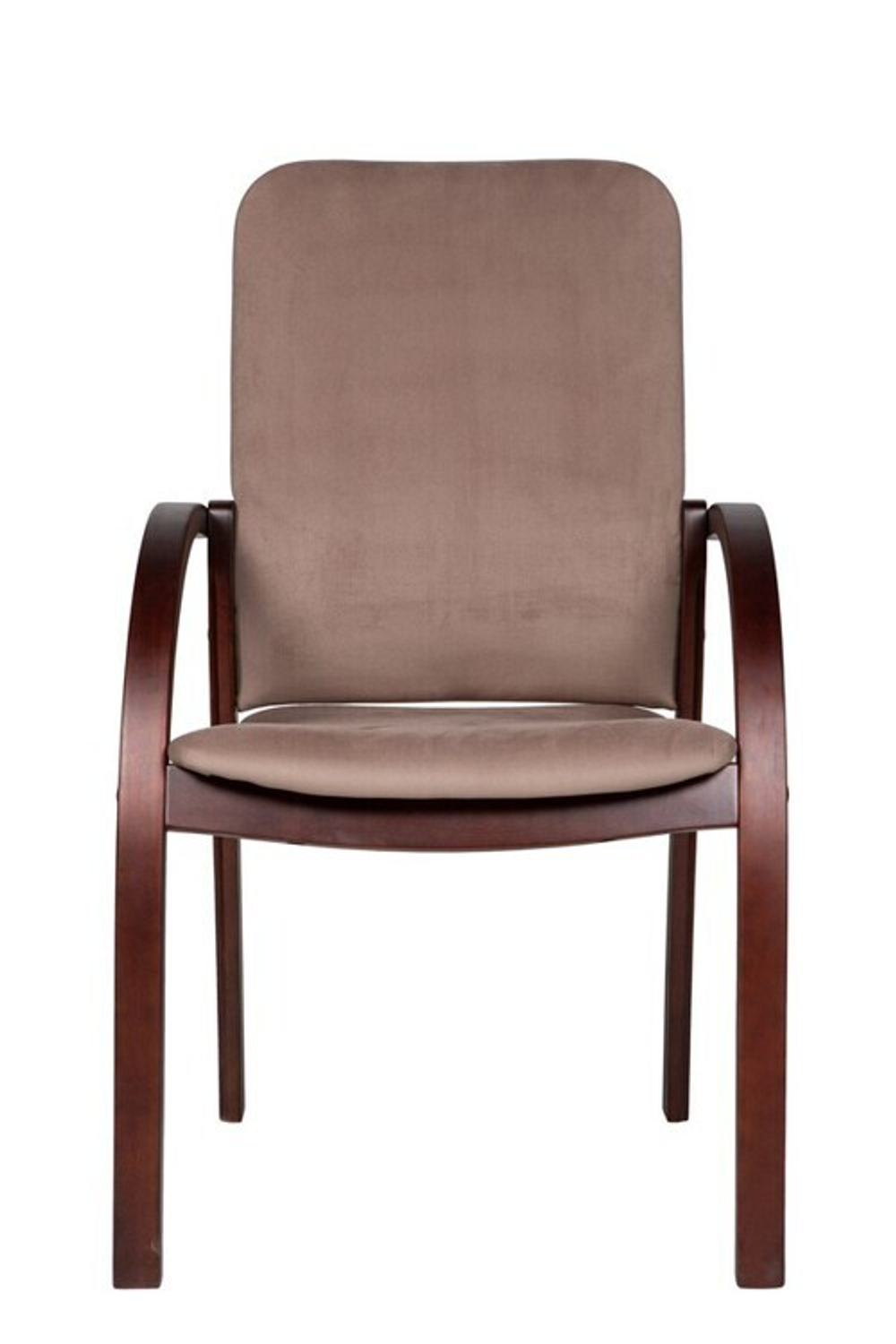 Стул для посетителей ДЖУНО ЛЮКС (ткань, кожа, экокожа)